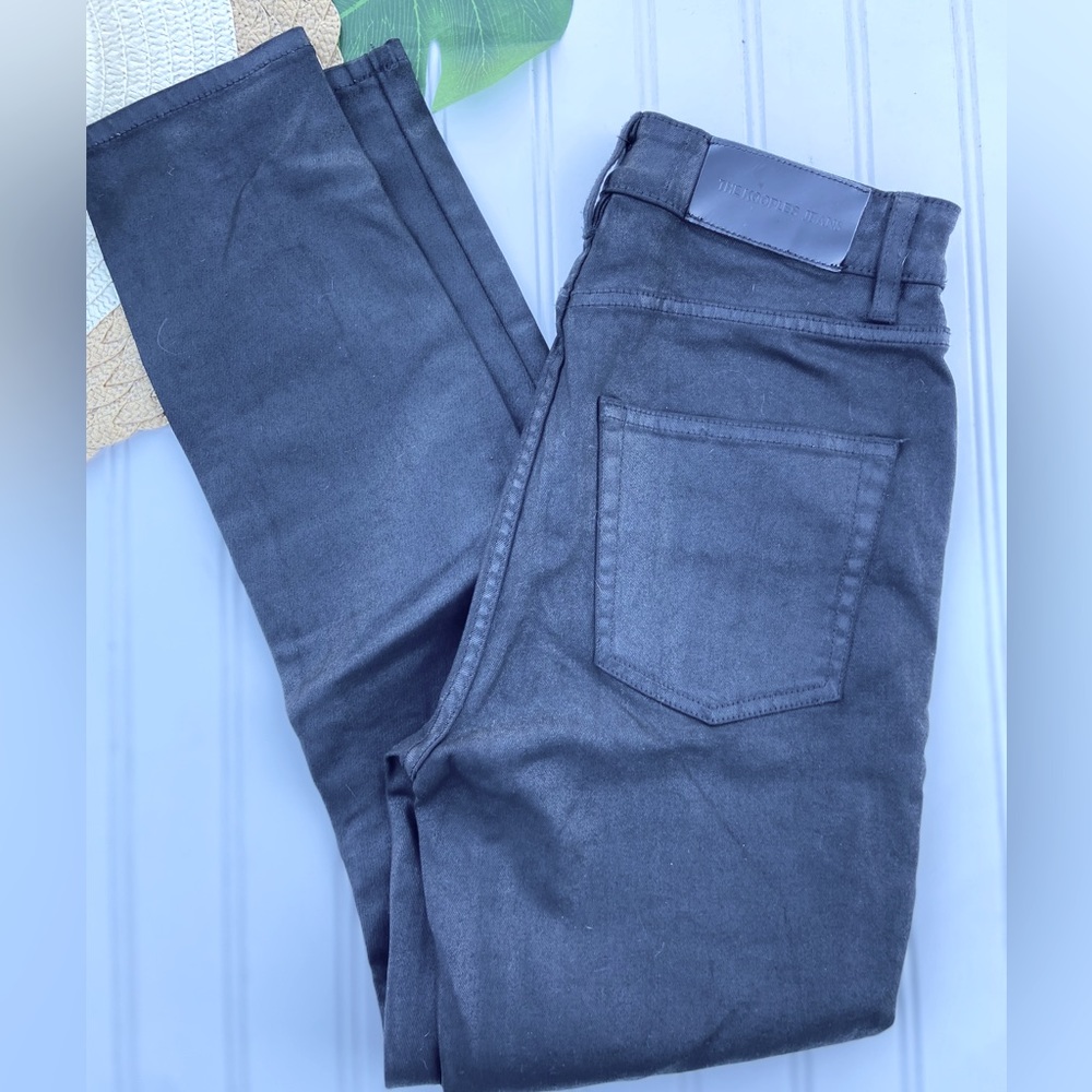 The KOOPLES Franky Glittered Metallic Hue Skinny Jeans
